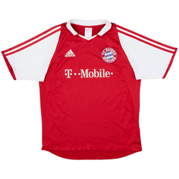 2003-04 Bayern Munich Maillot domicile - 6/10 - (XL.Boys)
