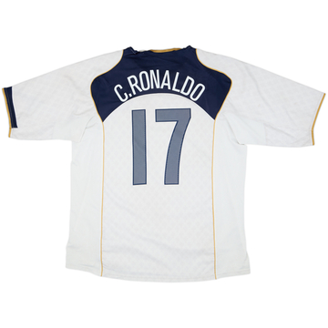 2004-06 Portugal Maillot extérieur C.Ronaldo #17 - 5/10 - (XL)