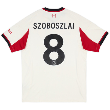 2025-26 Liverpool Maillot extérieur Szoboszlai #8