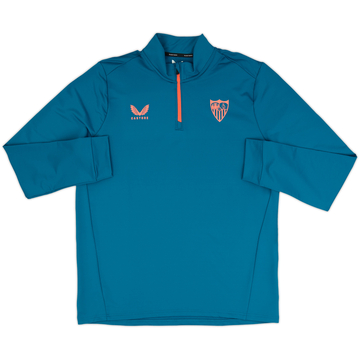 2023-24 Sevilla Castore Haut d'entraînement 1/4 Zip (XXL)