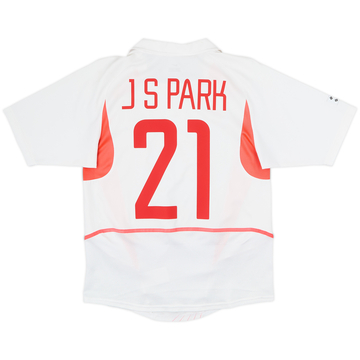 2002-03 Corée du Sud Maillot extérieur J S Park #21 - 7/10 - (S)