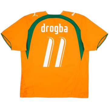 2006-07 Côte d'Ivoire Maillot domicile Drogba #11 - 6/10 - (L)