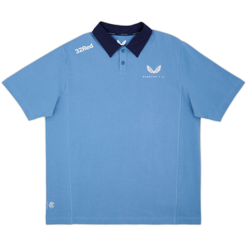 2023-24 Rangers Castore Polo de voyage