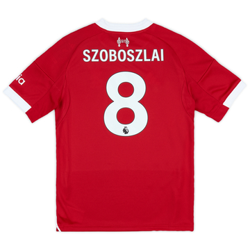 2025-26 Liverpool Maillot domicile Szoboszlai #8 Enfant