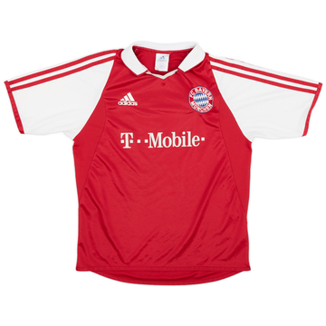 2003-04 Bayern Munich Maillot domicile - 7/10 - (XL.Boys)