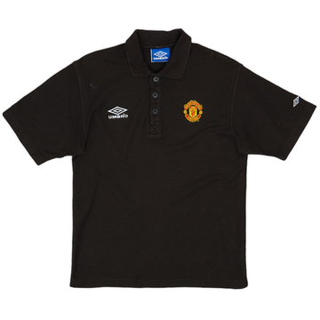1998-99 Manchester United Umbro Polo - 9/10 - (S)