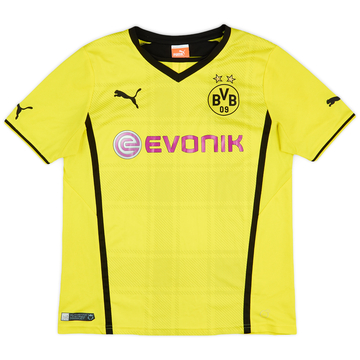 2013-14 Borussia Dortmund Maillot domicile - 9/10 - (XL.Boys)