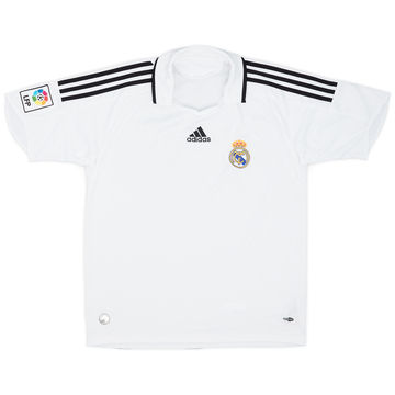 Maillot domicile Real Madrid 2008-09 - 8/10 - (XL.Boys)