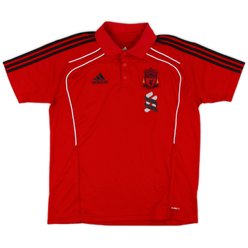 2010-11 Liverpool adidas Polo – 8/10 – (L/XL)