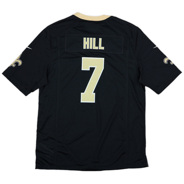 2017-24 New Orleans Saints Hill #7 Nike Maillot Game Domicile (L)