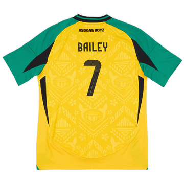 2024-25 Maillot Domicile Jamaïque Bailey #7 Enfant