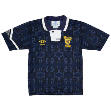 1991-94 Scotland Maillot Domicile - 8/10 - (S.Boys)