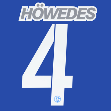 Flocage 2016-17 Schalke Domicile Howedes #4