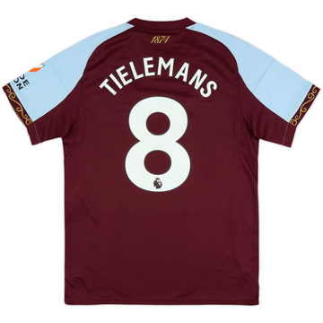 2025-26 Aston Villa Maillot domicile Tielemans #8