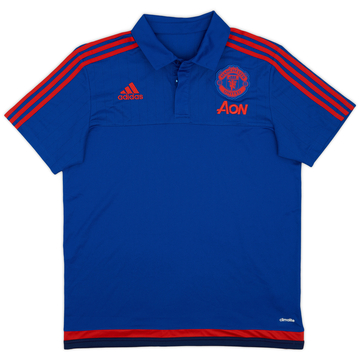 2015-16 Manchester United adidas Polo - 9/10 - (L)