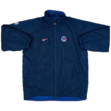 1998-99 Paris Saint-Germain Nike Manteau de banc matelassé - 5/10 - (XL)