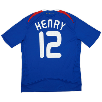 2007-08 France Maillot domicile Henry #12 (L)