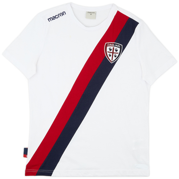 2018-19 Cagliari Macron T-shirt en coton - 9/10 - (M)