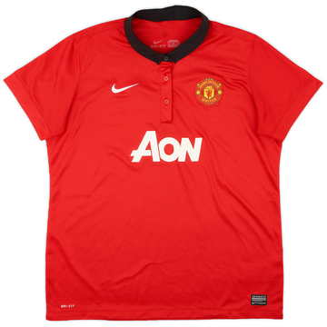 2013-14 Manchester United Maillot domicile - 9/10 - (Femme XL)