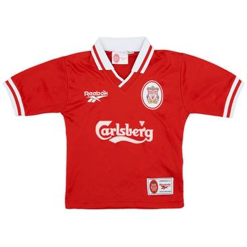 1996-98 Liverpool Maillot domicile - 7/10 - (S. Garçon)