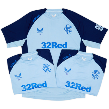 2024-25 Rangers Castore Maillots d'entraînement version joueur # -6/10