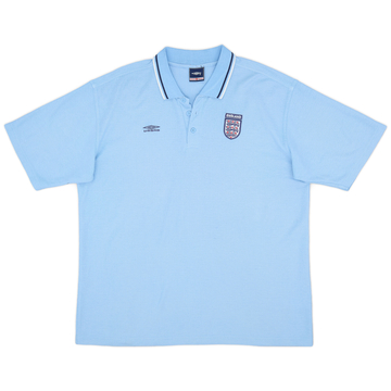 2002-03 England Umbro Polo - 8/10 - (XL)