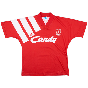 1991-92 Liverpool Maillot domicile - 7/10 - (L/XL)