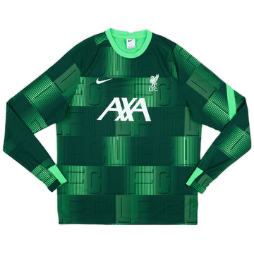 2023-24 Liverpool version joueur Haut d'avant-match - 9/10