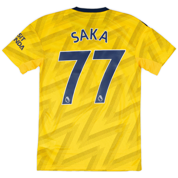 2019-20 Arsenal Maillot extérieur Saka #77 - 10/10 - (XS)