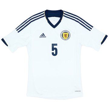 2012-14 Scotland Maillot Extérieur Authentique #5 - 9/10 - (S)