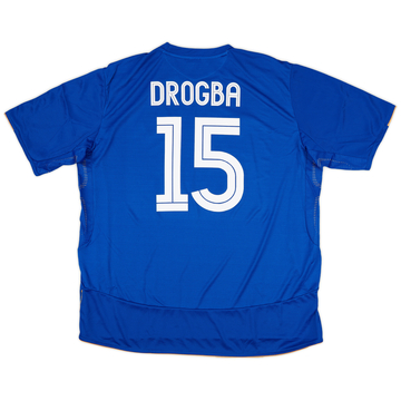 2005-06 Chelsea Maillot Domicile Centenaire Drogba #15 (3XL)