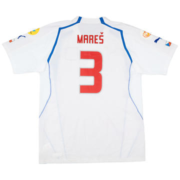 2004 Czech Republic Maillot de match extérieur Euro 2004 Mares #3
