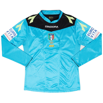 2015-16 Italy Diadora Maillot arbitre manches longues - 8/10 - (L)