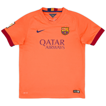 2014-15 Barcelona Maillot extérieur - 6/10 - (XL.Boys)