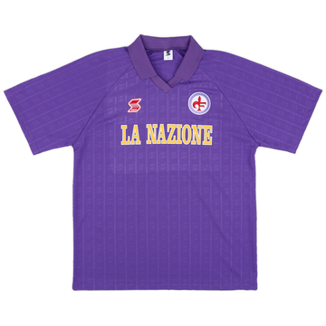 1989-90 Fiorentina ABM Réédition Maillot domicile #10 (Baggio)