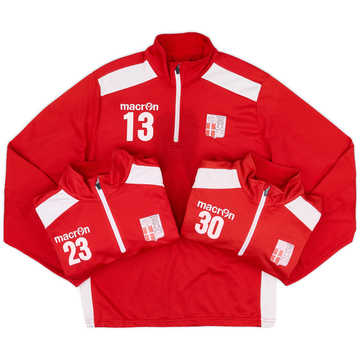 2017-18 Rimini Calcio Haut d'entraînement 1/4 Zip version joueur - 7/10 - (XL)