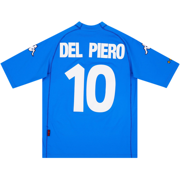 2000-01 Italy Home Shirt Del Piero #10