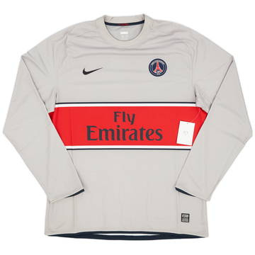 2008-09 Paris Saint-Germain Maillot Extérieur Manches Longues Version Joueur (XL)