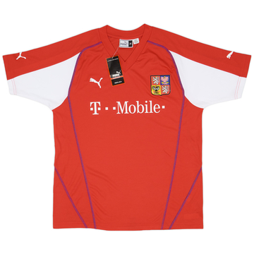 2004-05 Czech Republic Maillot Domicile Basique (XL)