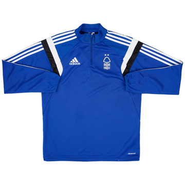 2014-15 Nottingham Forest adidas Sweat 1/4 zip - 6/10 - (M)
