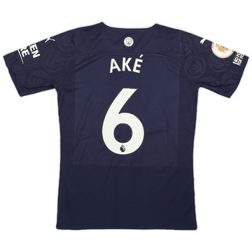 2021-22 Manchester City maillot third match issue Aké #6