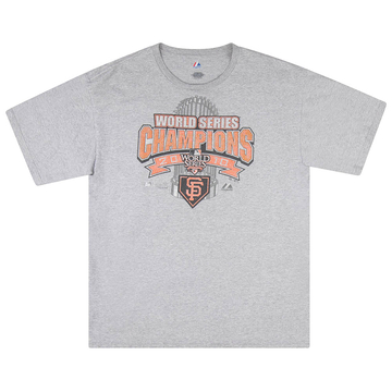 2010 San Francisco Giants Champions des World Series T-shirt Majestic XL