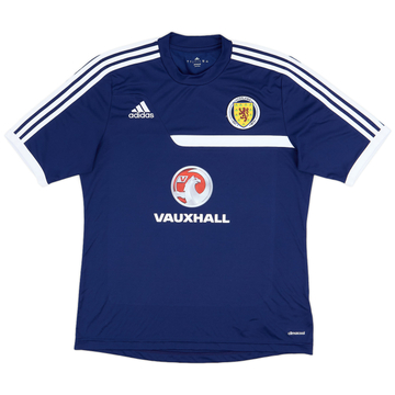 2013-14 Scotland adidas Maillot d'entraînement - 9/10 - (L)