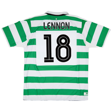 2004-05 Celtic Maillot domicile Lennon #18 - 6/10 - (XL)