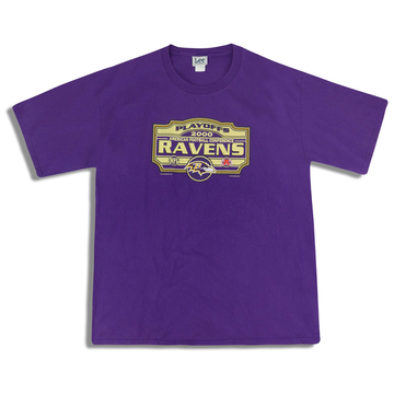 2000 Baltimore Ravens Lee Sport T-shirt graphique XL