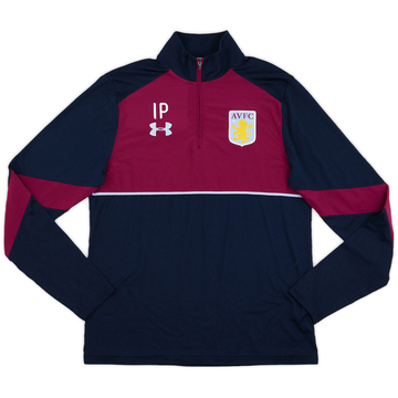 2016-17 Aston Villa Édition Staff Under Armour Haut de survêtement 1/4 Zip 'IP' - 9/10 - (L)