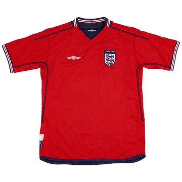 2002-04 England Maillot extérieur - 6/10 - (XL.Boys)