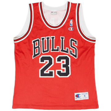 1991-98 Chicago Bulls Jordan #23 Champion Maillot extérieur - 7/10 - (S)