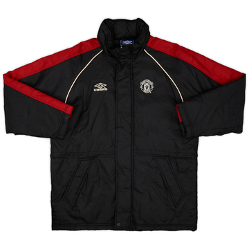2000-01 Manchester United Umbro Manteau de banc rembourré - 9/10 - (XL.Garçon)