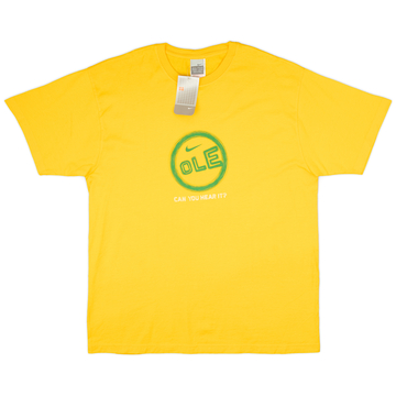 2003-04 Nike 'Ole' T-shirt supporter - 9/10 - (XL)